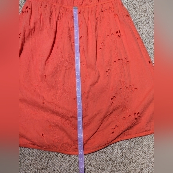 XAI strapless eyelet dress size Large - Picture 6 of 8